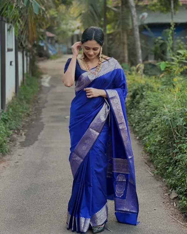 Royal_Blue_Kanjivaram_Silk_Saree_with_Silver_Zari_Border_and_Traditional_Motifs