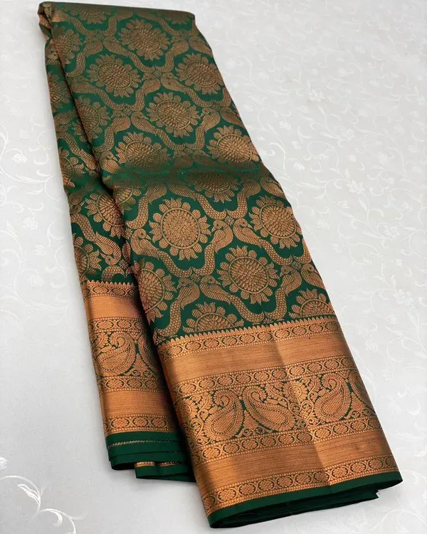 Green_Banarasi_Silk_Saree_with_Roji_Weaving_&_Traditional_Broad_Border