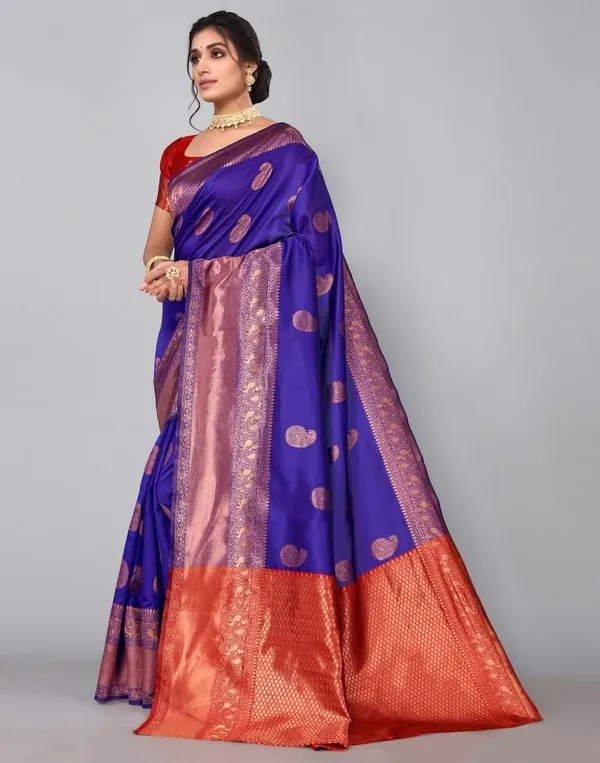 Royal_Blue_Kanjivaram_Silk_Saree_with_Copper_Zari_Paisley_Design