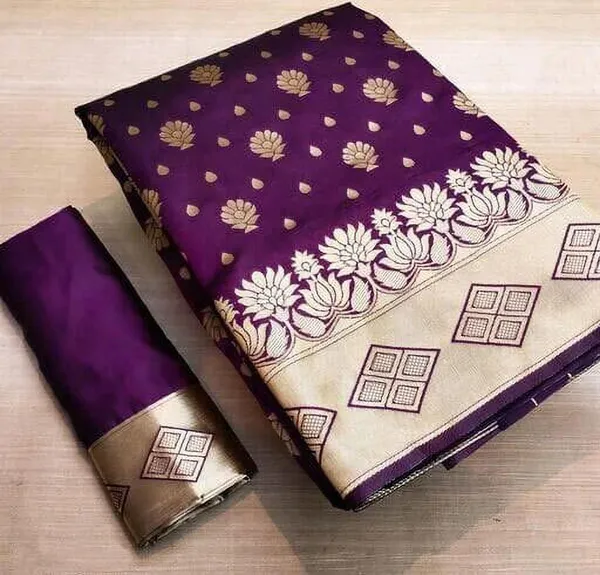 Wine_Kanjivaram_Silk_Saree_with_Sitara_Design