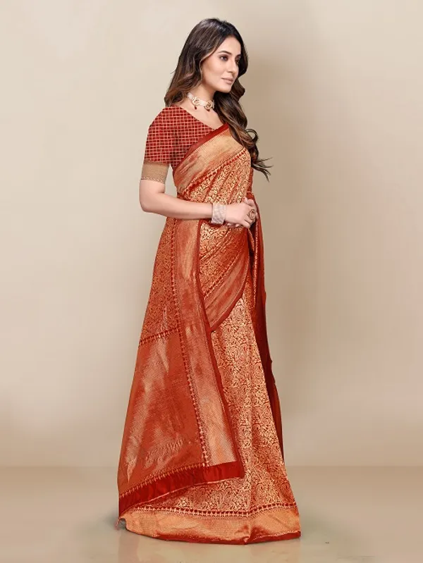 Red_Kanjivaram_Silk_Saree_with_Mor_Design