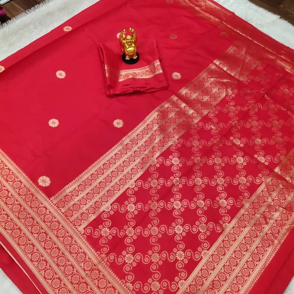 Red_Kanjivaram_Silk_Saree_with_Round_Design