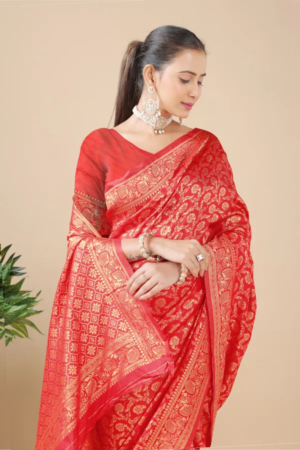 Red_Banarasi_Soft_Silk_Saree_for_Women_with_Rich_Zari_Jacquard_Weaving_|_Traditional_Wedding_&_Festive_Wear_-_Blouse_Piece_Included