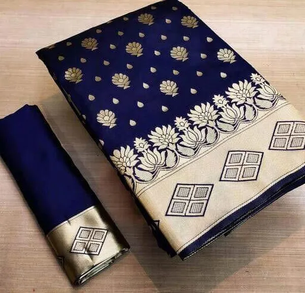 Blue_Kanjivaram_Silk_Saree_with_Sitara_Design