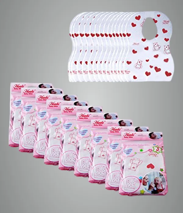 White_Disposable_Baby_Bibs_For_Infants_Kids_For_Easy_Travel_Eco_Friendly_Pack_Of_10_Bibs
