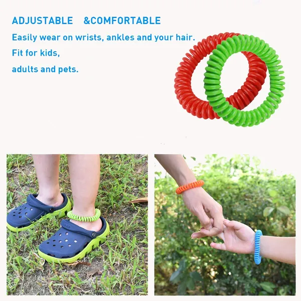 Red_&_Green__Eva_Mosquito_Repellent_Bracelets_For_20_Days_Use_Waterproof_Resealable_Deet_Free_And_Natural_Mosquito_Repellent_Wrist_Bands_For_Indoor_And_Outdoor_Pack_Of_2