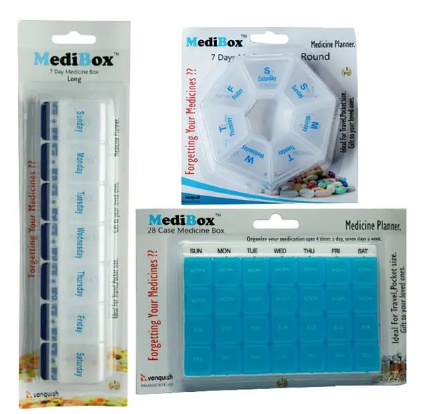 White_&_Blue_Weekly_Pill_Organizer_Box_28_Case_Long_And_Round_Shape_Medicine_Box_Ideal_For_Traveling_And_Gifting_To_Elders_Combo_Pack_Of_3
