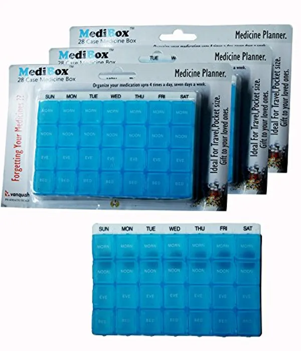 White_&_Blue_28_Case_Pill_Organizer_Box_Weekly_4_Times_A_Day_Single_Box_With_Detachable_Compartments_To_Take_Medicines_On_Time_For_Kids_Adults_And_Elders.Ideal_For_Traveling_And_Gifting_Pack_Of_3