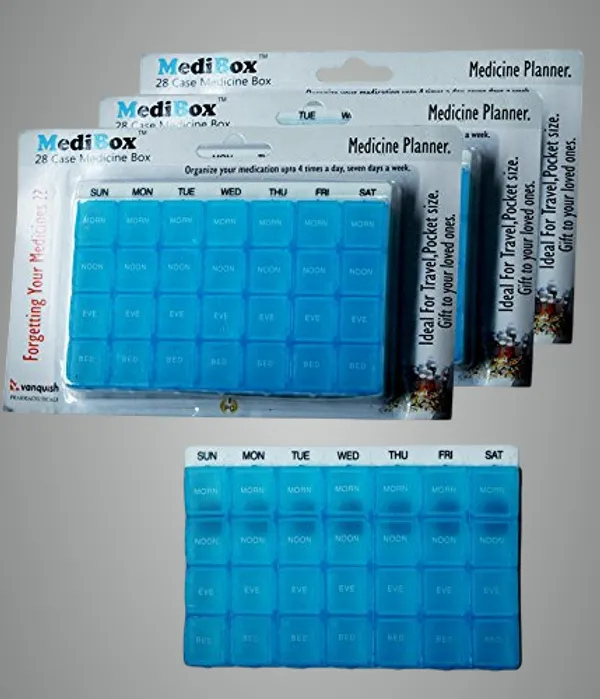 White_&_Blue_28_Case_Pill_Organizer_Box_Weekly_4_Times_A_Day_Single_Box_With_Detachable_Compartments_To_Take_Medicines_On_Time_For_Kids_Adults_And_Elders.Ideal_For_Traveling_And_Gifting_Pack_Of_3