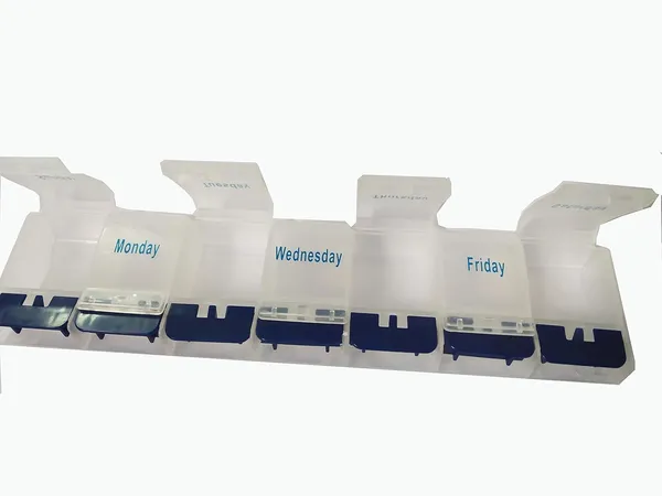 White_Long_Weekly_7_Days_Pill_Box_Organizer_To_Take_Medicines_On_Time.Ideal_For_Traveling_And_Gifting_Pack_Of_3