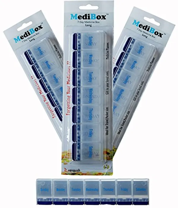 White_Long_Weekly_7_Days_Pill_Box_Organizer_To_Take_Medicines_On_Time.Ideal_For_Traveling_And_Gifting_Pack_Of_3