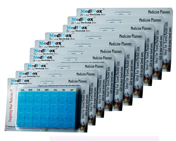 White_&_Blue_28_Case_Pill_Organizer_Box_Weekly_4_Times_A_Day_Single_Box_With_Detachable_Compartments_To_Take_Medicines_On_Time_For_Kids_Adults_And_Elders.Ideal_For_Traveling_And_Gifting_Pack_Of_10