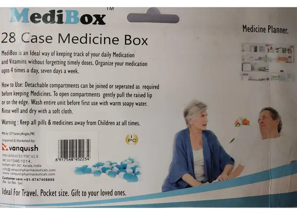 White_&_Blue_28_Case_Weekly_Pill_Organizer_Box_With_28_Detachable_Compartments_4_Times_A_Day__Ideal_For_Traveling_And_Gifting_To_Elders_Pack_Of_2