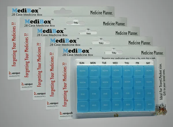 White_&_Blue_28_Case_Pill_Organizer_Box_Weekly_4_Times_A_Day_Single_Box_With_Detachable_Compartments_To_Take_Medicines_On_Time_For_Kids_Adults_And_Elders.Ideal_For_Traveling_And_Gifting_Pack_Of_5