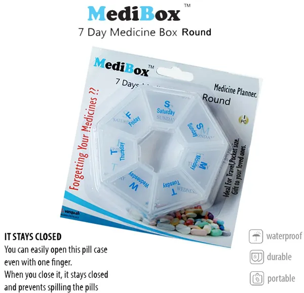 White_Round_7_Days_Pill_Organizer_Box_With_Snap_Lids_To_Take_Medicines_On_Time._Moisture_Proof_Ideal_For_Traveling_And_Gifting_To_Elders_Pack_Of_2
