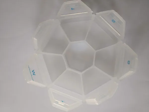 White_Round_Weekly_7_Days_Pill_Organizer_Box_With_Snap_Lids_To_Take_Medicines_On_Time.Ideal_For_Traveling_And_Gifting_Pack_Of_3