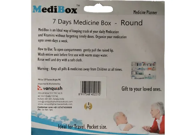 White_Round_Weekly_7_Days_Pill_Organizer_Box_With_Snap_Lids_To_Take_Medicines_On_Time.Ideal_For_Traveling_And_Gifting_Pack_Of_5