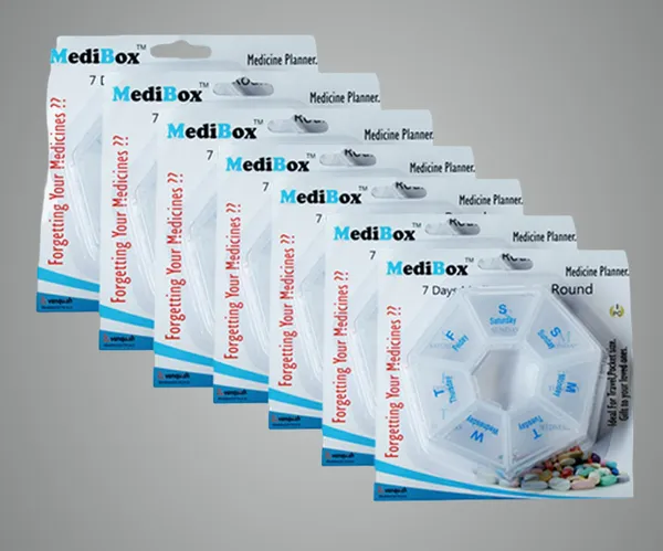 White_Round_Weekly_7_Days_Pill_Organizer_Box_With_Snap_Lids_To_Take_Medicines_On_Time.Ideal_For_Traveling_And_Gifting_Pack_Of_7