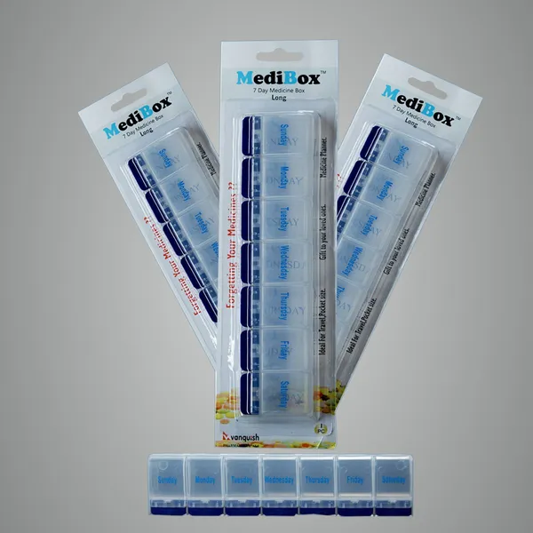 White_Long_Weekly_7_Days_Pill_Box_Organizer_To_Take_Medicines_On_Time.Ideal_For_Traveling_And_Gifting_Pack_Of_3