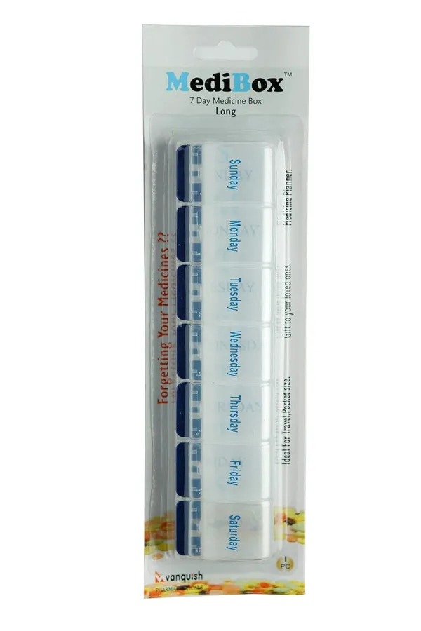 White_Long_Weekly_7_Days_Pill_Box_Organizer_To_Take_Medicines_On_Time.Ideal_For_Traveling_And_Gifting_Pack_Of_5