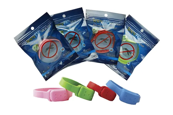 Multicolor_Silicon_Anti_Mosquito_Bracelet_For_20_Days_Use_Natural_Deet_Free_(Pack_Of_4_For_80_Days)