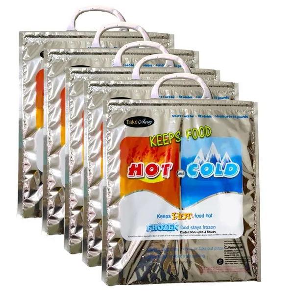 Silver_Hot_And_Cold_Small_Bag_For_Food_Storage_Reusable_Thermal_Bag_Aluminium_Foil_Bag_(3_Layer_Protection_Size_35_X_30_Cm)_(Pack_Of_5_Bags)