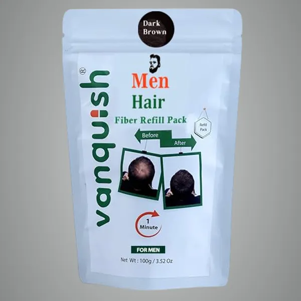 Dark_Brown_Men_Hair_Building_With_Natural_Cotton_Fiber__100_g_Refill_Pack__Hair_Loss_Concealer_For_Men_Instant_Hair_Thickener_For_Thinning_Hair_(Pack_Of_1)