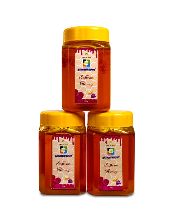 Saffron_Honey_|_Pure_&_Natural_Honey_Infused_With_Kashmiri_Saffron_|_Rich_Aroma,_Golden_Flavor_&_Health_Boosting_Superfood_|_Ideal_For_Daily_Wellness_&_Immunity