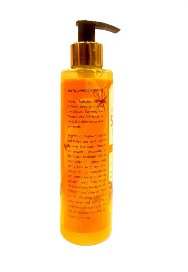 Saffron_&_Honey_Face_Wash_|_Natural_Brightening_&_Hydrating_Face_Cleanser_For_Glowing_Skin