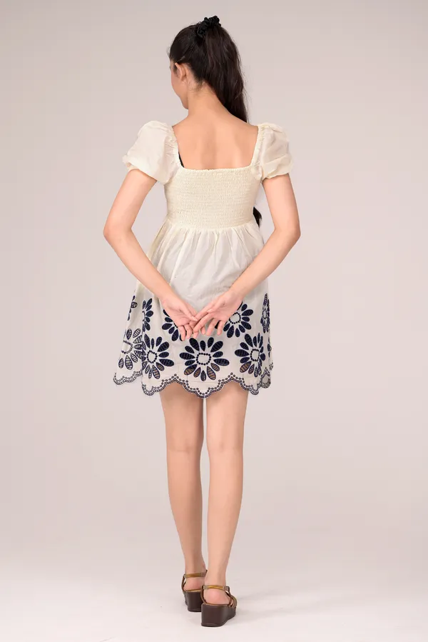 Ivory_Casual_Wear_Cotton_Voile_Dress_For_Children