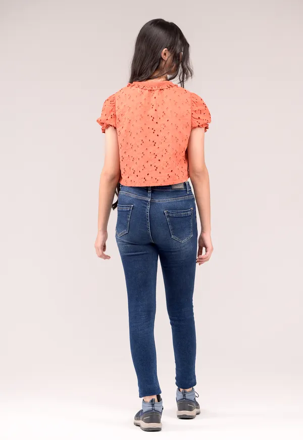 Rust_Casual_Wear_Cotton_Top_For_Children