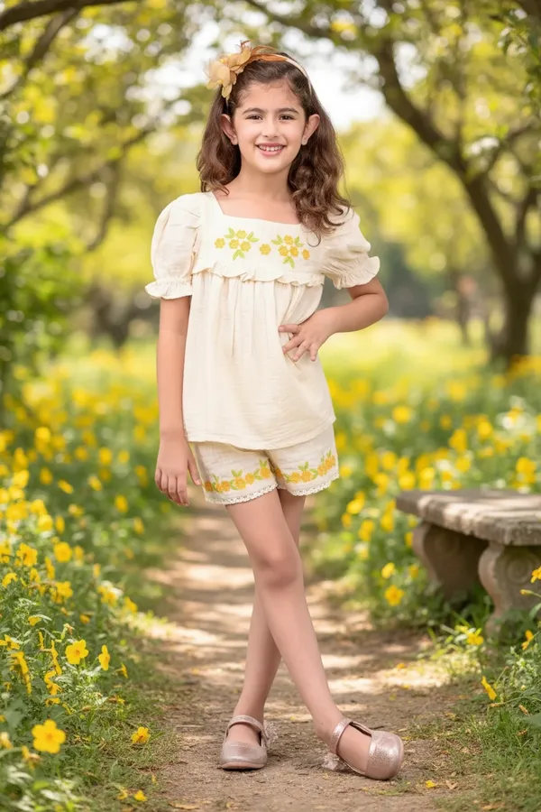 Ivory_Casual_Wear_Cotton_Co-Ord_For_Kids