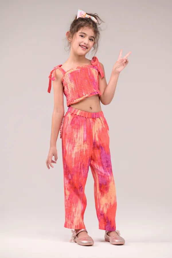 Multicolor_Print_Casual_Wear_Cotton_Co-Ord_Set_For_Kids