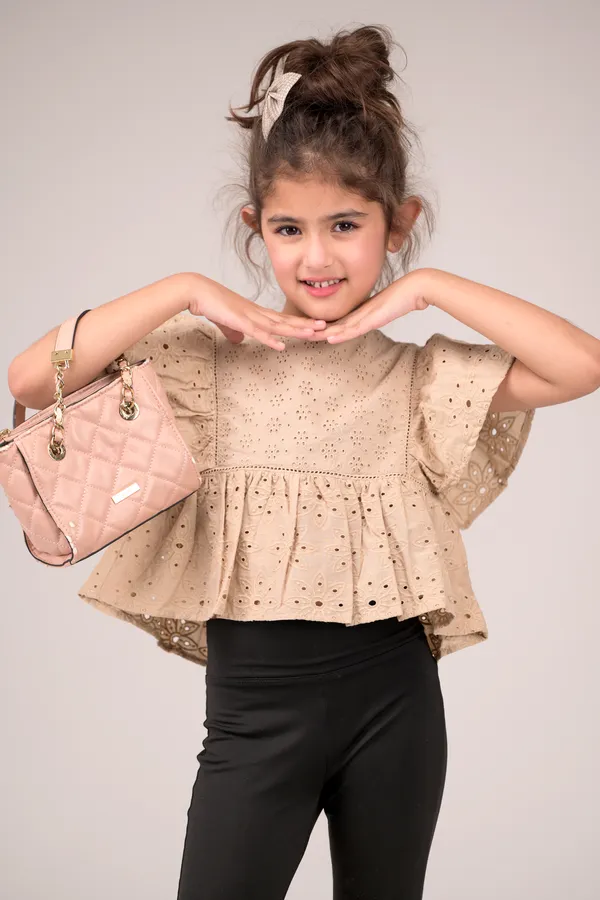 Light_Brown_Casual_Wear_Cotton_Top_For_Kids