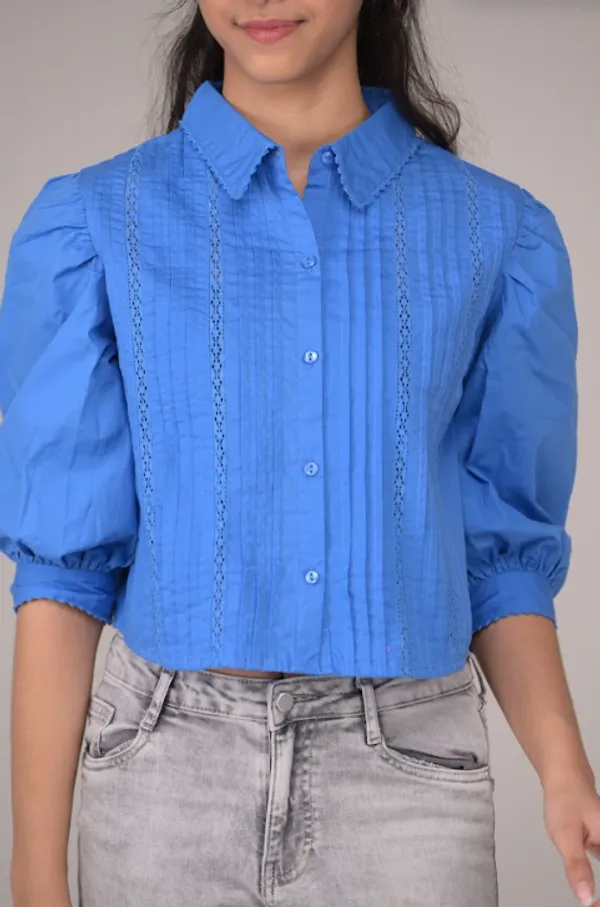 Dark_Blue_Casual_Wear_Cotton_Top_For_Children