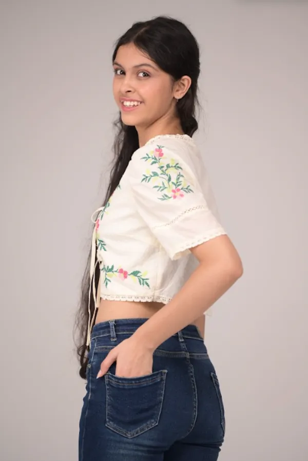 Ivory_Casual_Wear_Cotton_Top_For_Children