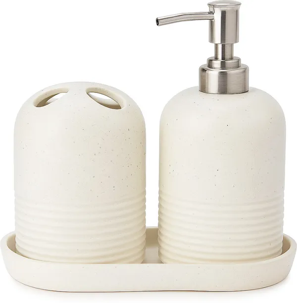 Pack_of_3_White_Ceramic_Soap_Case_Toothbrush_Holder_and_Soap_Dispenser_|_For_Bathroom_Use