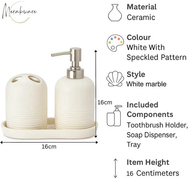 Pack_of_3_White_Ceramic_Soap_Case_Toothbrush_Holder_and_Soap_Dispenser_|_For_Bathroom_Use