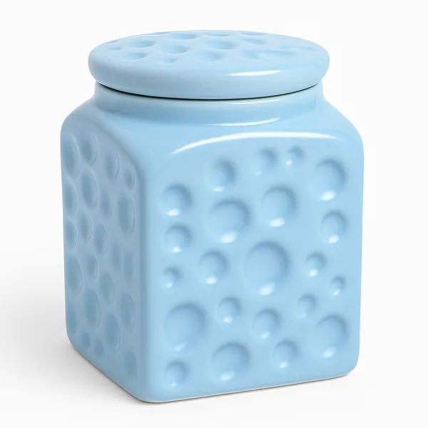 Blue_Ceramic_Storage_Jar_With_Airtight_Lid|_500_ml_|_For_Kitchen_Storage
