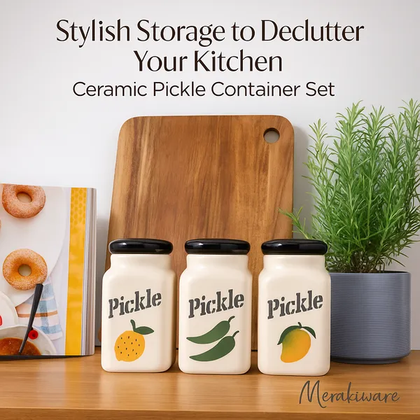 Set_of_3_Cream_White_Painted_Air_Tight_Pickle_Storage_Jars_|_250_ml