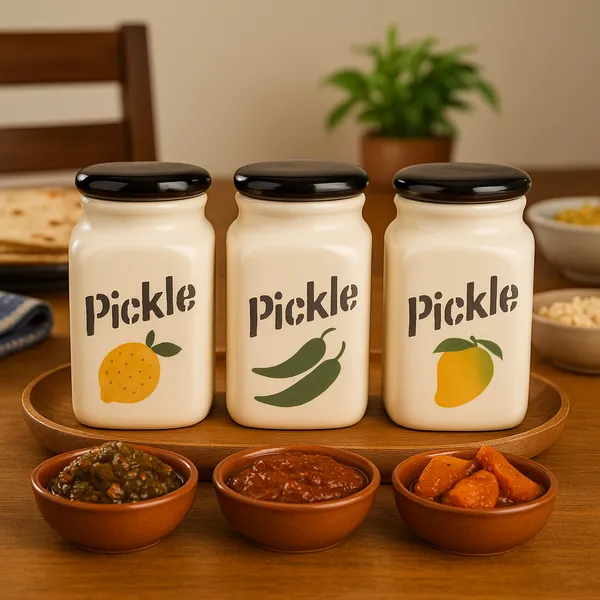 Set_of_3_Cream_White_Painted_Air_Tight_Pickle_Storage_Jars_|_250_ml