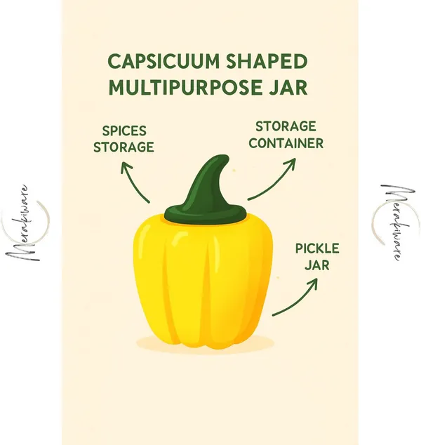 Yellow_and_Green_White_Ceramic_Pickle_Jar_|_For_Kitchen_Storage