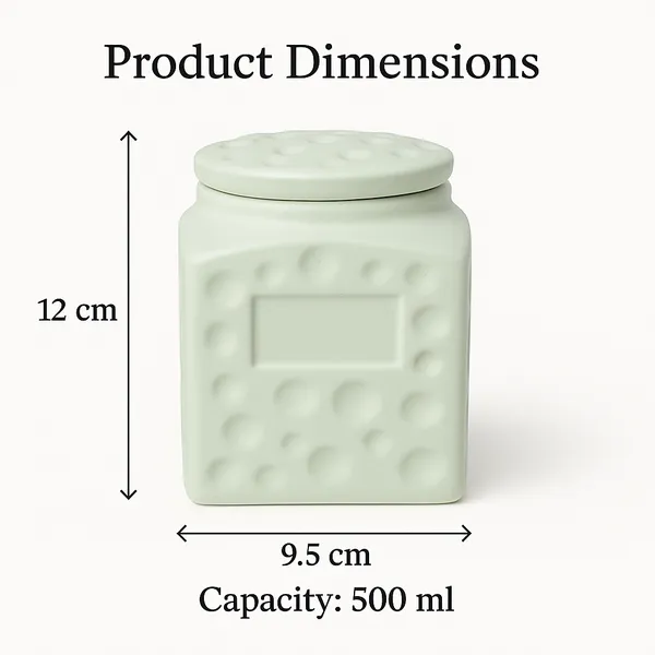 Green_Multipurpose_Ceramic_Storage_Jar_with_Airtight_Lid|_500_ml