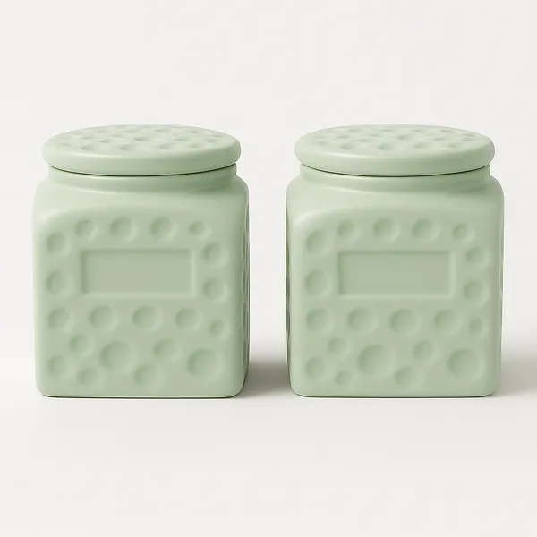 Green_Multipurpose_Ceramic_Storage_Jar_with_Airtight_Lid|_500_ml