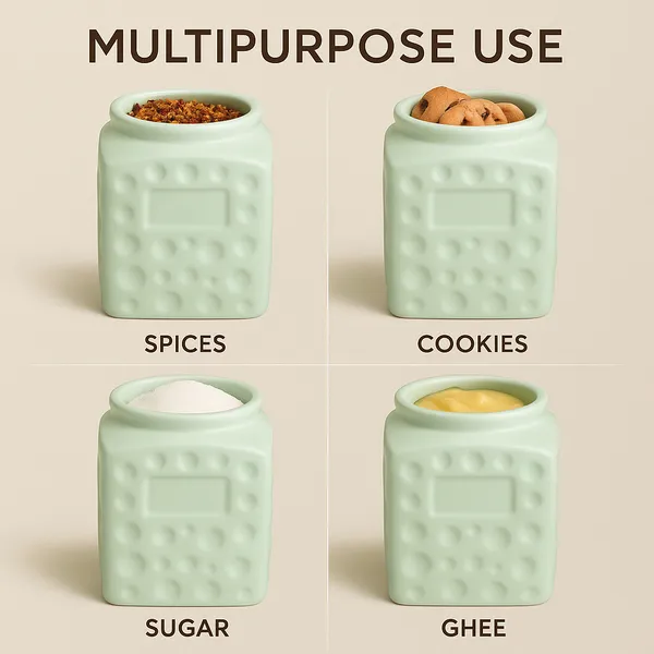 Green_Multipurpose_Ceramic_Storage_Jar_with_Airtight_Lid|_500_ml