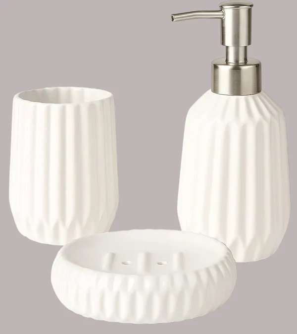 Set_of_3_White_Ceramic_Soap_Case,_Toothbrush_Holder_&_Soap_Dispenser