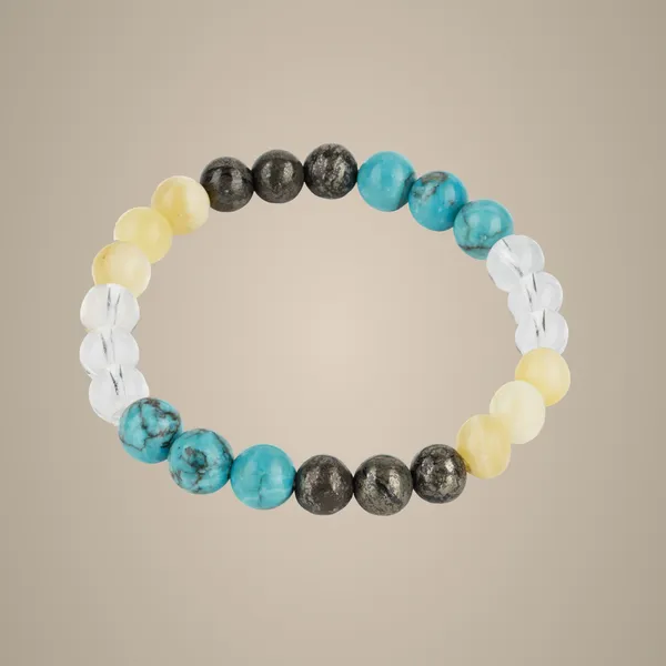 Bracelet_Number_3/Power_of_Jupiter-AAA_Grade-Certified_&_Energised_Natural_Beads-For_Men_&_Women-_For_Creativity,_Communication,_Joy_and_Wisdom