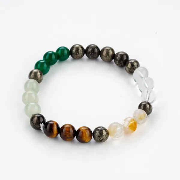 AAA_Grade_Energized_Dhan_Yog_+_7_Chakra_Om_Bracelet_Combo_–_Pack_of_2_for_Wealth_&_Spiritual_Balance