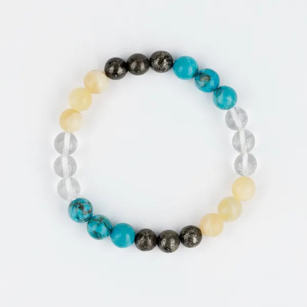 Bracelet_Number_3/Power_of_Jupiter-AAA_Grade-Certified_&_Energised_Natural_Beads-For_Men_&_Women-_For_Creativity,_Communication,_Joy_and_Wisdom