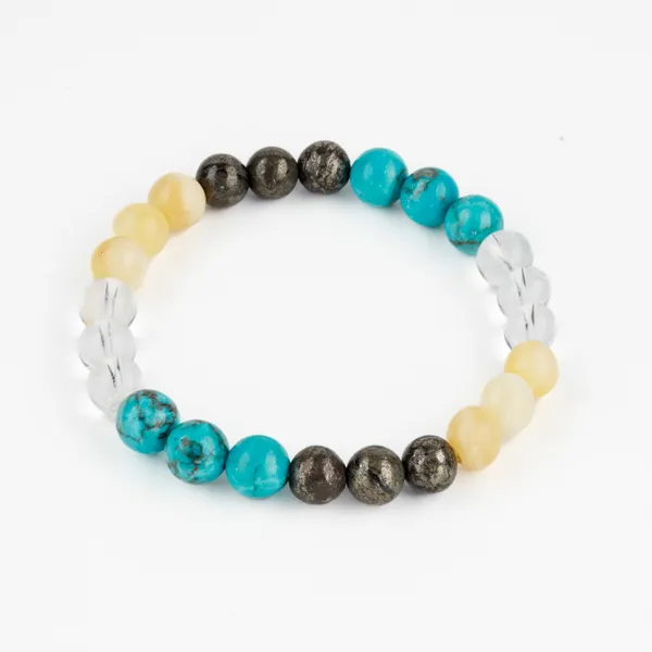 Bracelet_Number_3/Power_of_Jupiter-AAA_Grade-Certified_&_Energised_Natural_Beads-For_Men_&_Women-_For_Creativity,_Communication,_Joy_and_Wisdom